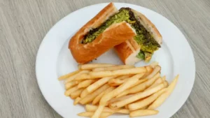 Koo Koo Sabzi Sandwich